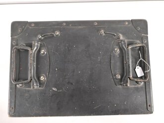 Wehrmacht Rundfunkempfänger WK1/P, Originallack, datiert 1942, Funktion nicht geprüft