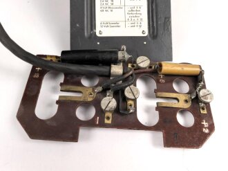 Wehrmacht Rundfunkempfänger WK1/P, Originallack, datiert 1942, Funktion nicht geprüft