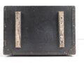 Wehrmacht Rundfunkempfänger WK1/P, Originallack, datiert 1942, Funktion nicht geprüft