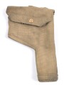 British 1936 dated webbing pistol holster for use with Pattern 08 belt. Good condition