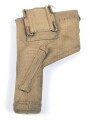 British 1936 dated webbing pistol holster for use with Pattern 08 belt. Good condition