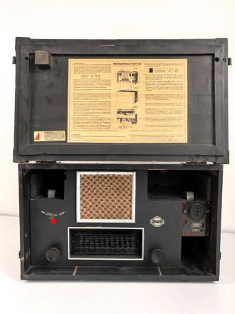 Truppenbetreuungsempfänger " Graetz GI BL"  Guter Gesamtzustand, Originallack, Funktion nicht geprüft