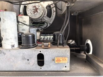 Truppenbetreuungsempfänger " Graetz GI BL"  Guter Gesamtzustand, Originallack, Funktion nicht geprüft