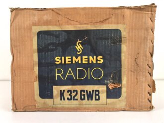 Siemens Radio "K 32 GWB" Sehr guter Zustand, in der originalen Umverpackung. Funktion nicht geprüft.