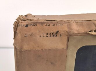Siemens Radio "K 32 GWB" Sehr guter Zustand, in der originalen Umverpackung. Funktion nicht geprüft.