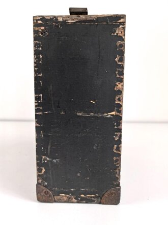 Zwei Ersatzröhren für 100 Watt Sender der Wehrmacht in Transportkasten.  Telefunken " Typ RS 237" Funktion nicht geprüft