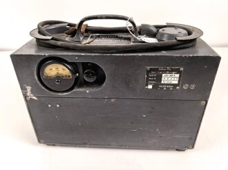 Luftwaffe, Umformer U.O., Ln 27157. Einanker-Umformer von 24 V Gleichspannung auf 220 V Wechselspannung. Originallack, ungereinigt, Funktion nicht geprüft