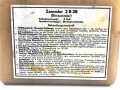 Sammler 2B38 der Wehrmacht datiert 1943. Sehr guter Zustand, vollständig leer