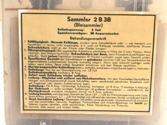 Sammler 2B38 der Wehrmacht . Vollständig leer