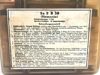 Sammler 2B38 der Wehrmacht datiert 1940. Sehr guter Zustand, vollständig leer