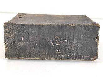 Anodenbatterie Wehrmacht. Ungereinigt, defekt, schwer zu finden.