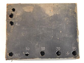 Anodenbatterie Wehrmacht. Ungereinigt, defekt, schwer zu finden.