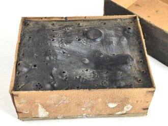 Anodenbatterie Wehrmacht. Ungereinigt, defekt, schwer zu finden.