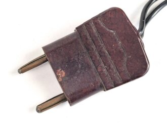 Prüfkabel Wehrmacht, unter anderem zum Handladesatz a für Tornisterfunkgerät und Ladegerät für KFZ