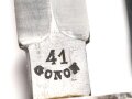 Frankreich 2.Weltkrieg Kampfmesser , Hersteller "  GONON 1941 " Unter deutscher Besatzung Hergestellt und so an Deutsche Soldaten in Norwegen ausgegeben. Guter Gesamtzustand