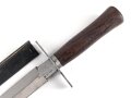 Frankreich 2.Weltkrieg Kampfmesser, Hersteller  " GONON 1941" Unter deutscher Besatzung Hergestellt und so an Deutsche Soldaten in Norwegen ausgegeben. Guter Gesamtzustand