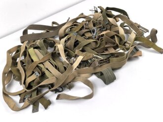 Dänemark, Konvolut Webriemen, meist ähnlich Pattern 37 Großbritannien