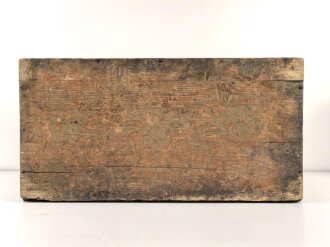 Kutschersitz eines Heeresfeldwagen der Wehrmacht. Guter Gesamtzustand, Originallack. Versand auf Palette oder Abholung