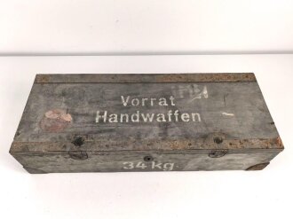 Kasten " Vorrat Handwaffen" Wehrmacht....