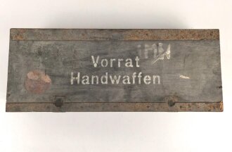 Kasten " Vorrat Handwaffen" Wehrmacht....