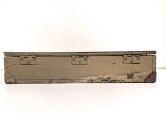 Kasten "gr. Vorrat M.P " Wehrmacht. Ungereinigtes Stück. Originallack