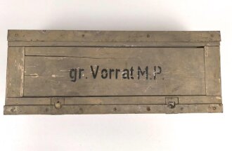 Kasten "gr. Vorrat M.P " Wehrmacht....