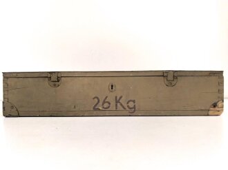 Kasten "gr. Vorrat M.P " Wehrmacht. Ungereinigtes Stück. Originallack