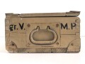 Kasten "gr. Vorrat M.P " Wehrmacht. Ungereinigtes Stück. Originallack