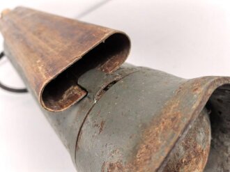 Schwerer "Kohlensäure Schneelöscher" datiert 1943. Guter Zustand, Originallack, ungereinigtes Stück.  Sehr schwer, vermutlich noch gefüllt. KEIN VERSAND