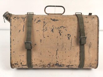 15 Liter Kanister Wehrmacht. Frühe Tropenlackierung,...