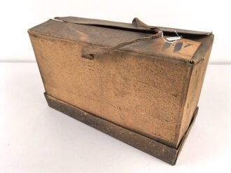 Transportkasten für WIFO Motorenöl Dosen der Wehrmacht.