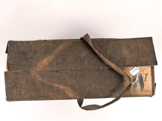 Transportkasten für WIFO Motorenöl Dosen der Wehrmacht.