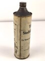 Dose " Stoßdämpferoel TL 6027 für Wehrmacht Kraftfahrzeuge" leer, ungereinigt