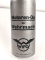 "Motoren- Oel der Wehrmacht" Original gefüllte Pappdose der Firma " WIFO"