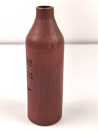 "Motoren- Oel der Wehrmacht"  rote Pappdose der Firma " WIFO"