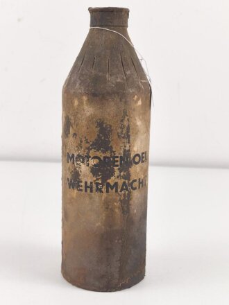 "MOTORENOEL Wehrmacht" ungereinigte Pappdose