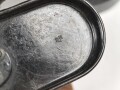Kriegsmarine, Dienstglas 7 x 50 , Hersteller blc. Glasklare Durchsicht, keine Strichplatte. Gummiringe weich. Gehälter ebenfalls in sehr gutem Zustand, lediglich der Trageriemen mit Altersspuren.