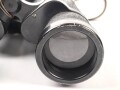 Dienstglas 7 x 50 Wehrmacht, Hersteller bmk. Guter Gesamtzustand, rechts Durchsicht leicht neblig, Strichplatte deutlich,