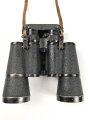 Kriegsmarine, Dienstglas 7 x 50 mit speziellen Okularmuscheln , Hersteller bmk. Glasklare Durchsicht, keine Strichplatte. Okularabdeckung weich. Trageriemen mit Altersspuren.