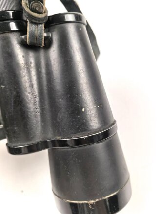 Dienstglas 10 x 50 Wehrmacht, Hersteller rln. Guter Gesamtzustand, Glasklare Durchsicht, keine Strichplatte
