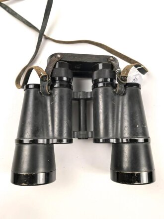 Dienstglas 10 x 50 Wehrmacht, Hersteller rln. Guter Gesamtzustand, Glasklare Durchsicht, keine Strichplatte