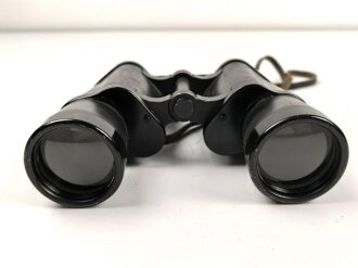 Dienstglas 10 x 50 Wehrmacht, Hersteller rln. Guter Gesamtzustand, Glasklare Durchsicht, keine Strichplatte