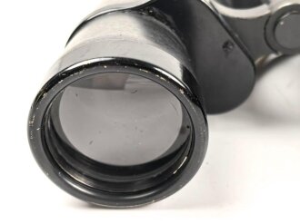 Dienstglas 10 x 50 Wehrmacht, Hersteller rln. Guter Gesamtzustand, Glasklare Durchsicht, keine Strichplatte