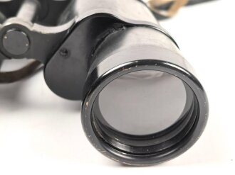 Dienstglas 10 x 50 Wehrmacht, Hersteller rln. Guter Gesamtzustand, Glasklare Durchsicht, keine Strichplatte