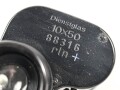 Dienstglas 10 x 50 Wehrmacht, Hersteller rln. Guter Gesamtzustand, Glasklare Durchsicht, keine Strichplatte