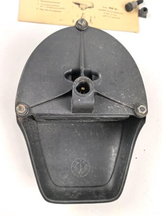 Notek " Wehrmacht Tarnscheinwerfer für Kraftfahrzeuge" Ungebraucht, vollständig, in der originalen Umverpackung inklusive der " Betriebs- und Einbauvorschrift"