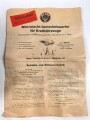 Notek " Wehrmacht Tarnscheinwerfer für Kraftfahrzeuge" Ungebraucht, vollständig, in der originalen Umverpackung inklusive der " Betriebs- und Einbauvorschrift"