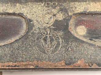 "Notek" Kraftfahrzeug Rücklicht zum Nachtmarschgerät. Originallack, Funktion nicht geprüft