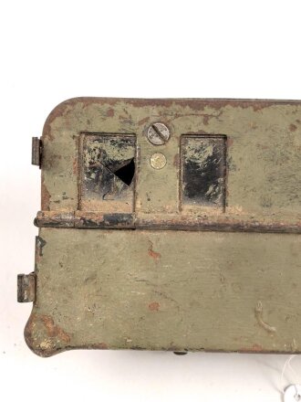 "Notek" Kraftfahrzeug Rücklicht zum Nachtmarschgerät. Originallack, Funktion nicht geprüft