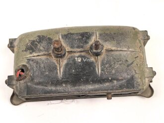 "Notek" Kraftfahrzeug Rücklicht zum Nachtmarschgerät. Originallack, Funktion nicht geprüft